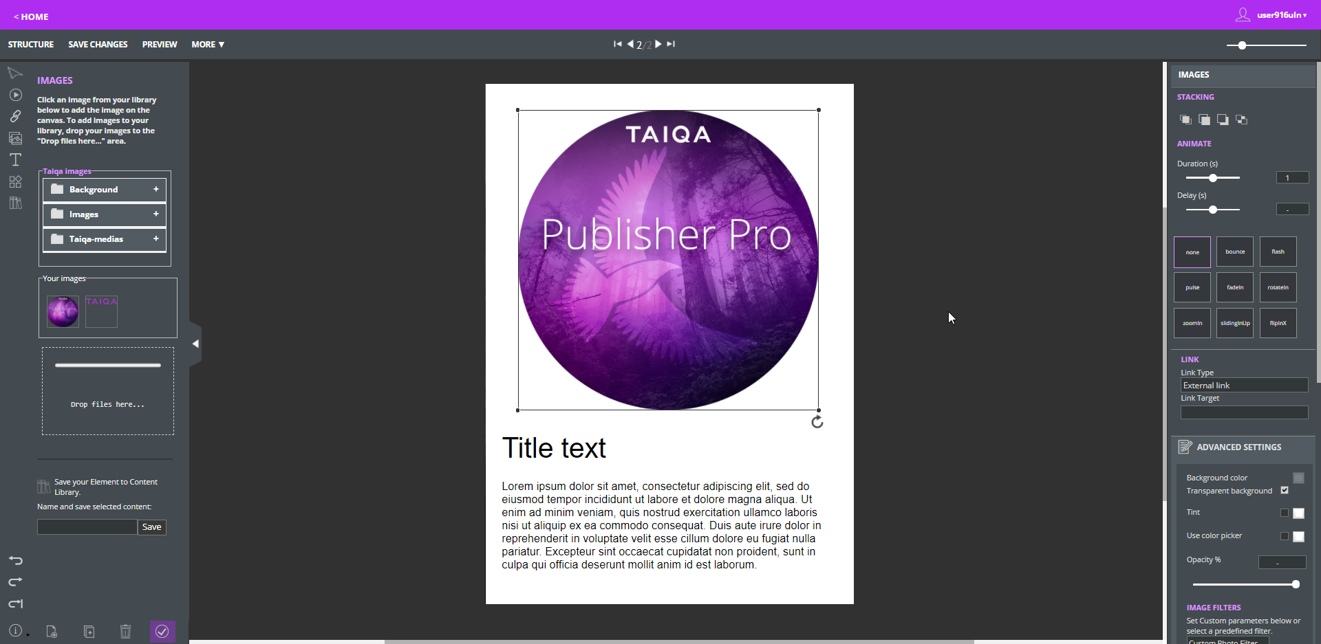 Taiqa Publisher Pro | Taiqa Digital - interaktiiviset julkaisut ja ...